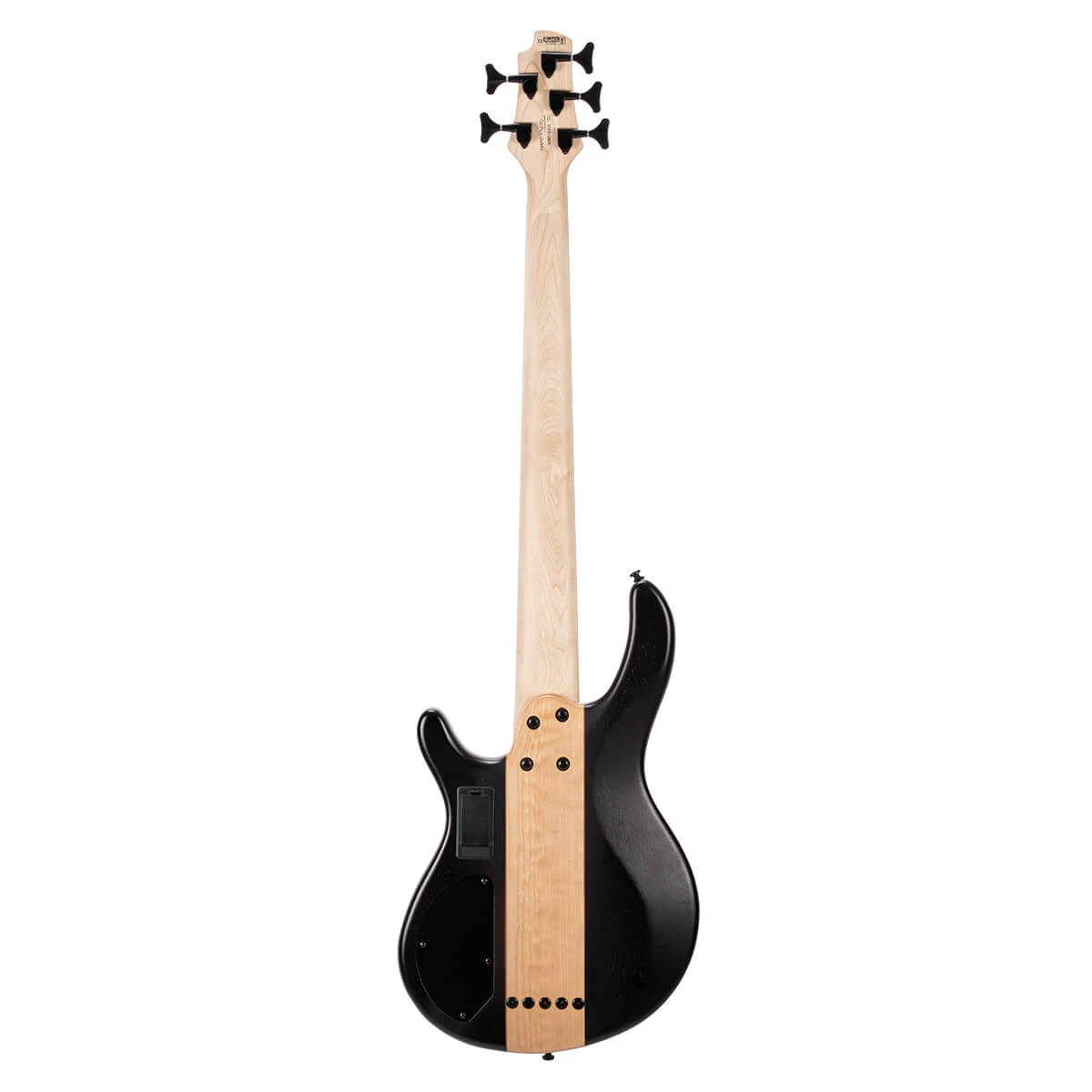 Bajo eléctrico de 5 cuerdas Cort Artisan C5 Plus OVMH ABB acabado Antique Brown Burst