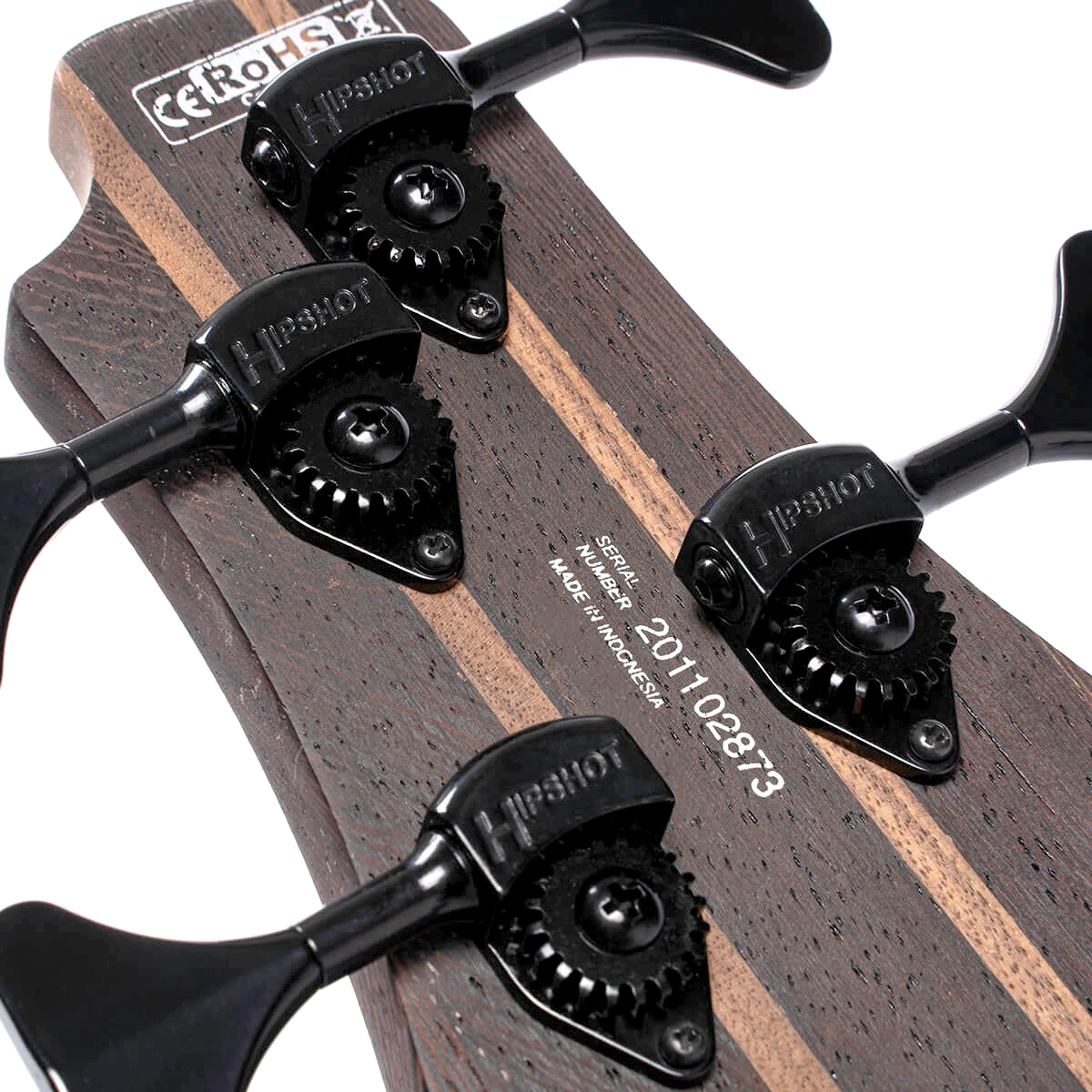 Bajo eléctrico de 5 cuerdas Cort Artisan C5 Plus OVMH ABB acabado Antique Brown Burst
