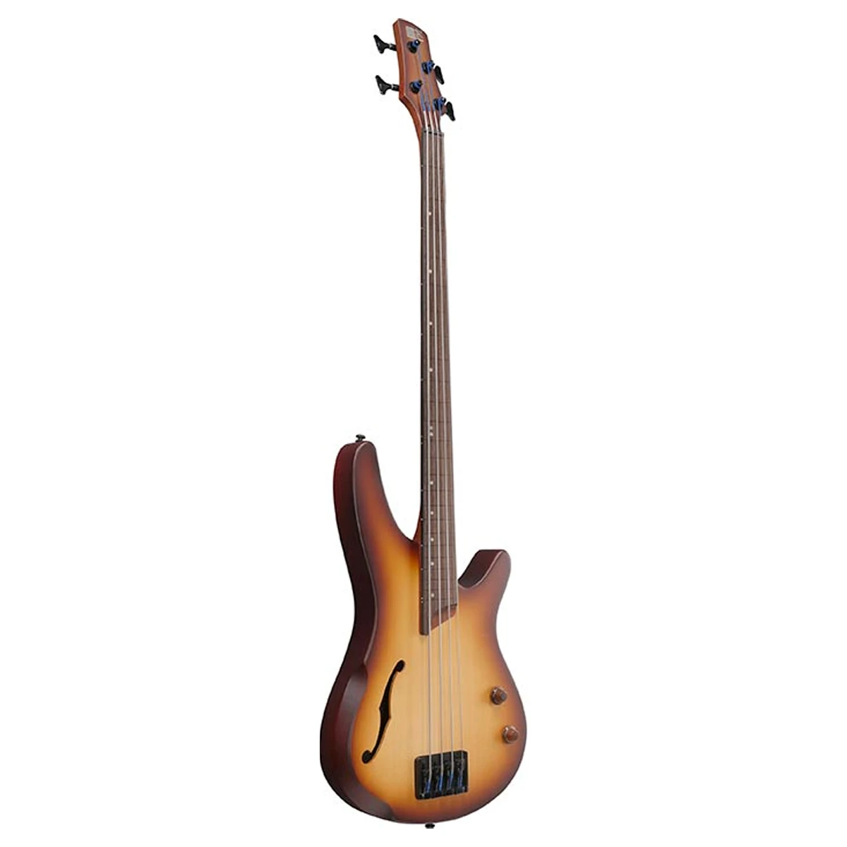 Bajo eléctrico semihueco fretless de 4 cuerdas Ibanez SRH500F-NNF