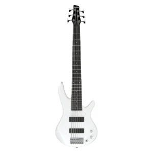 Bajo eléctrico de 6 cuerdas Ibanez Gio GSR186-PW acabado Pearl White