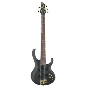 Bajo eléctrico multi-escala de 5 cuerdas Ibanez BTB605LM-BKF acabado Black Flat