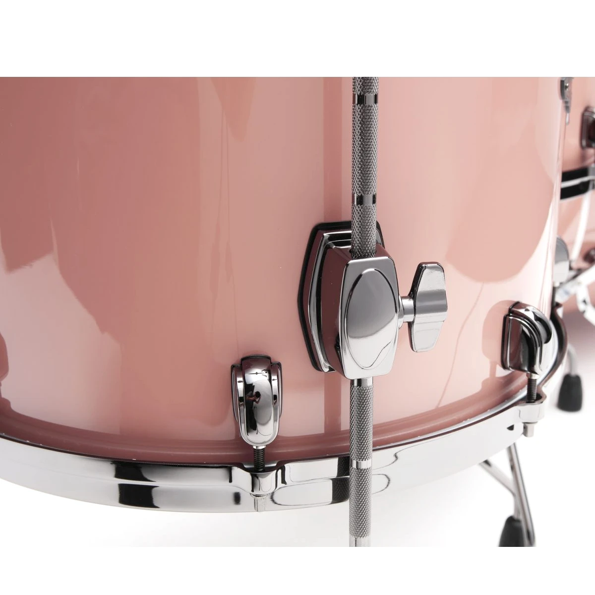 Batería acústica de 6 piezas Tama Starclassic Performer Hyper-Drive en acabado Dusty Rose vista