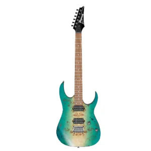 Guitarra eléctrica de 6 cuerdas Ibanez Standard RG421PB-CHF acabado Caribbean Shoreline Flat