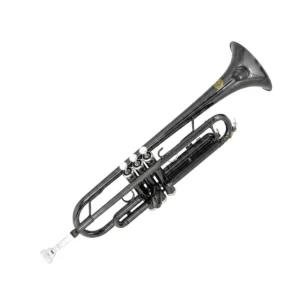 Trompeta en Si Bemol Blessing TR-6334BK acabado negro niquelado brillante