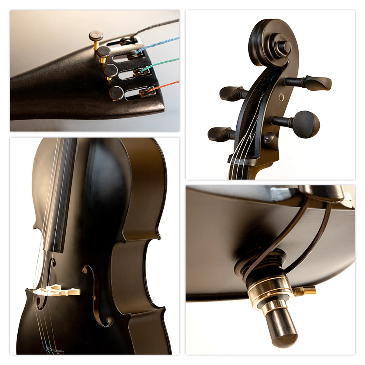 Violonchelo 4/4 Amadeus Cellini MC760LBKMT