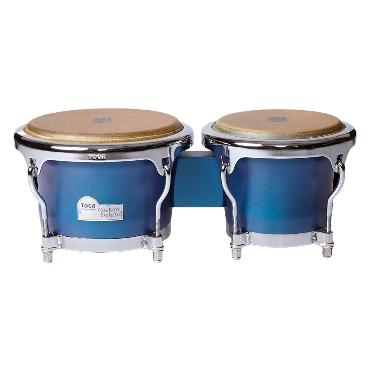Bongos de madera de 7 y 8.5 pulgadas Toca Percussion Custom Deluxe 4600