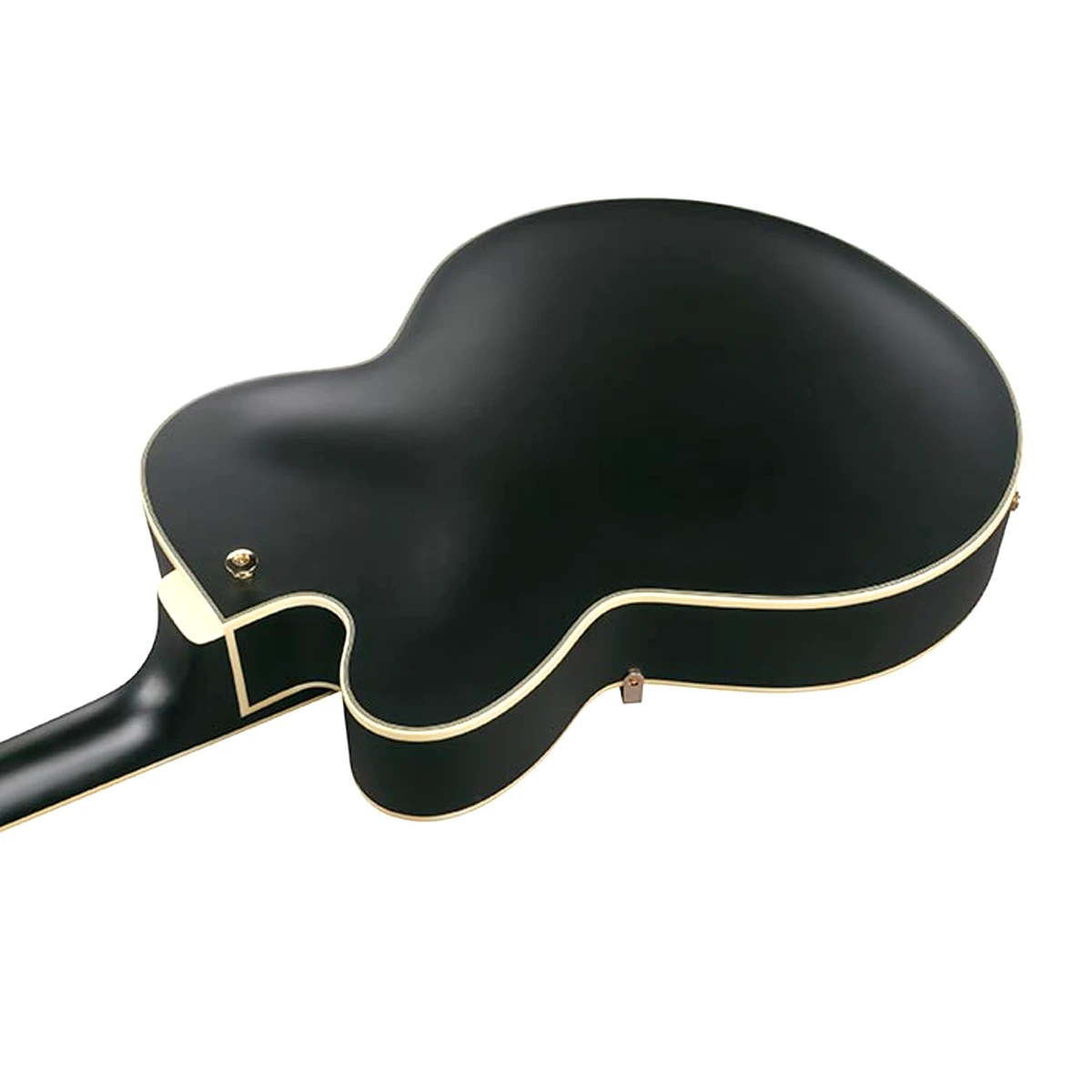 Guitarra eléctrica de cuerpo hueco Ibanez Artcore AF75G-BKF acabado Black Flat