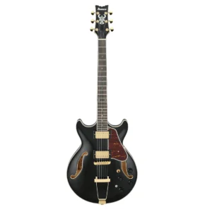 Guitarra eléctrica semihueca Ibanez Artcore Expressionist AMH90-BK acabado Black Gloss