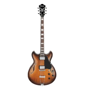 Guitarra eléctrica semihueca Ibanez Artcore AS7328-TBC acabado Tobacco Brown Sunburst