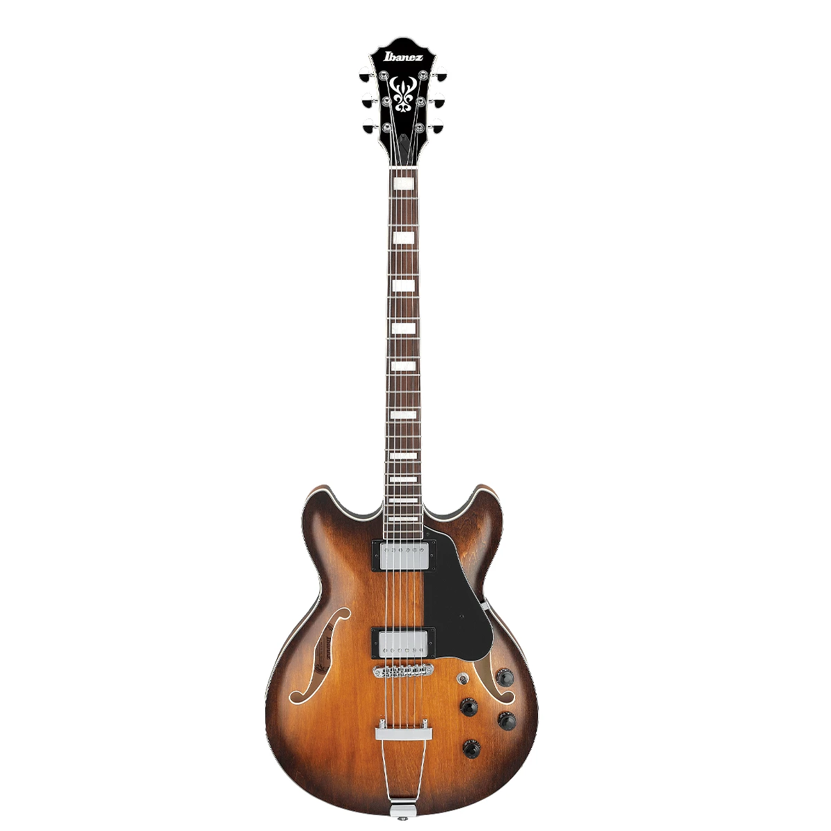 Guitarra eléctrica semihueca Ibanez Artcore AS7328-TBC acabado Tobacco Brown Sunburst