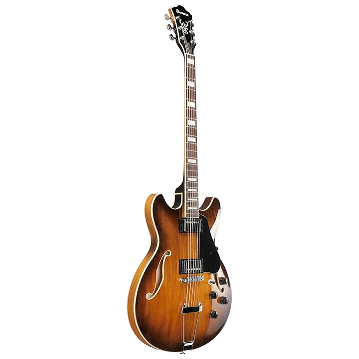 Guitarra eléctrica semihueca Ibanez Artcore AS7328-TBC acabado Tobacco Brown Sunburst