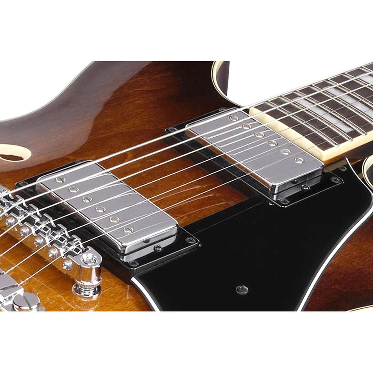 Guitarra eléctrica semihueca Ibanez Artcore AS7328-TBC acabado Tobacco Brown Sunburst