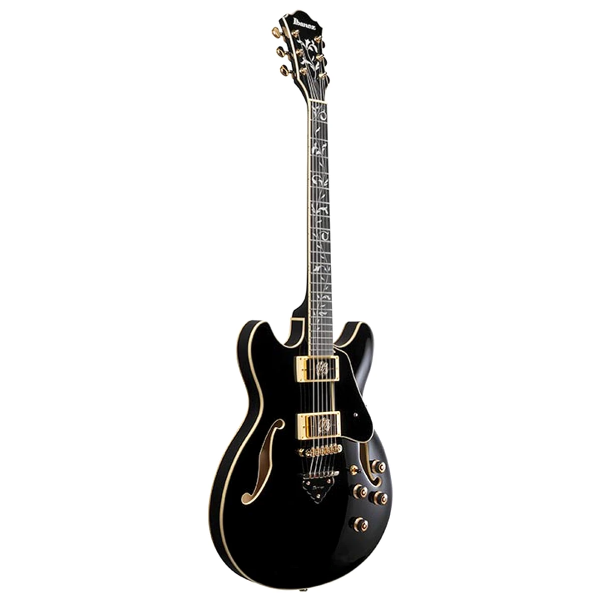 Guitarra eléctrica semihueca Ibanez Artcore Expressionist AS93SP-BK acabado Black Gloss