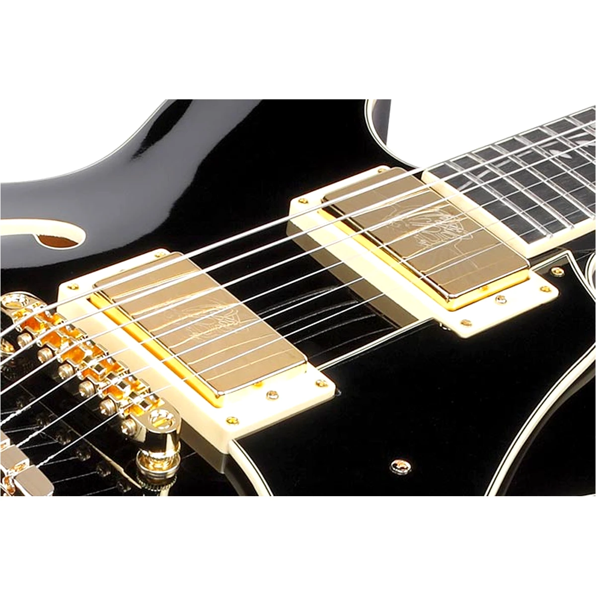 Guitarra eléctrica semihueca Ibanez Artcore Expressionist AS93SP-BK acabado Black Gloss