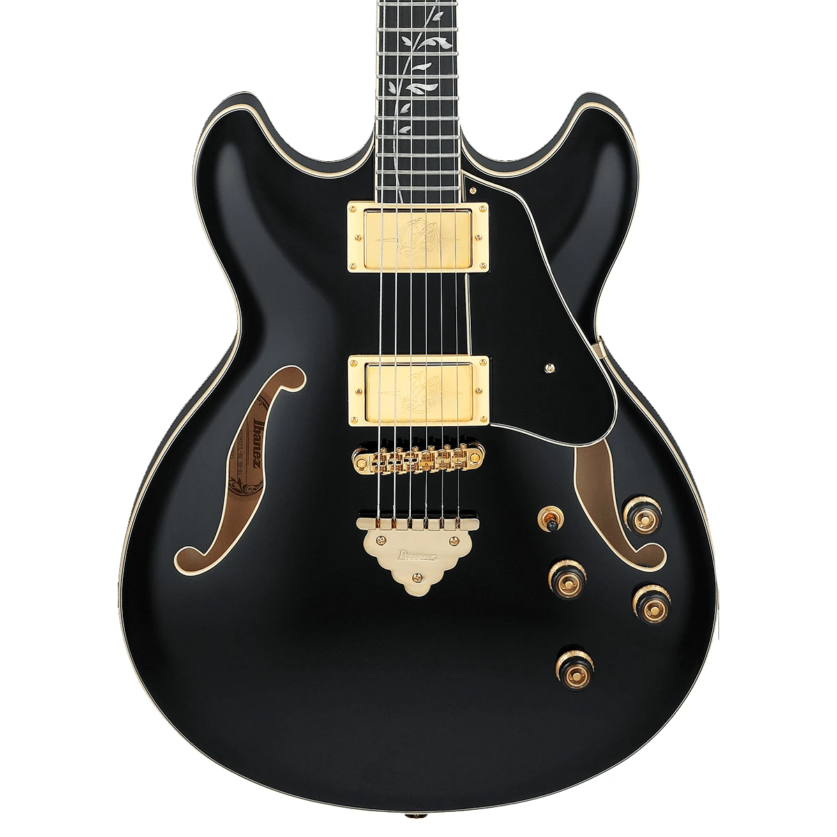Guitarra eléctrica semihueca Ibanez Artcore Expressionist AS93SP-BK acabado Black Gloss