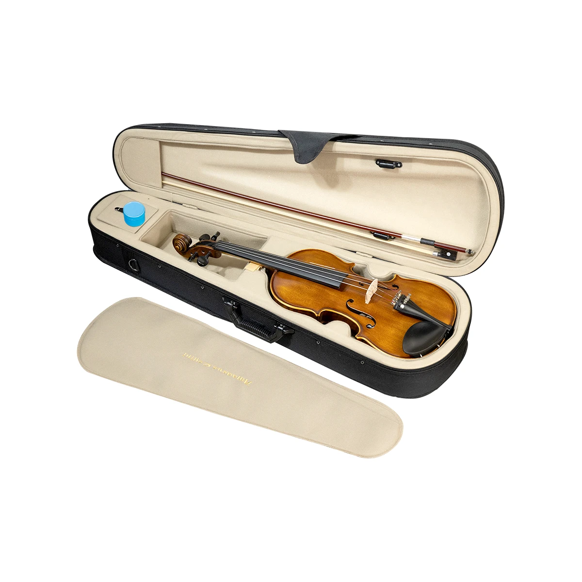 Violín 4/4 Amadeus Cellini MV100-A atigrado con accesorios de boj