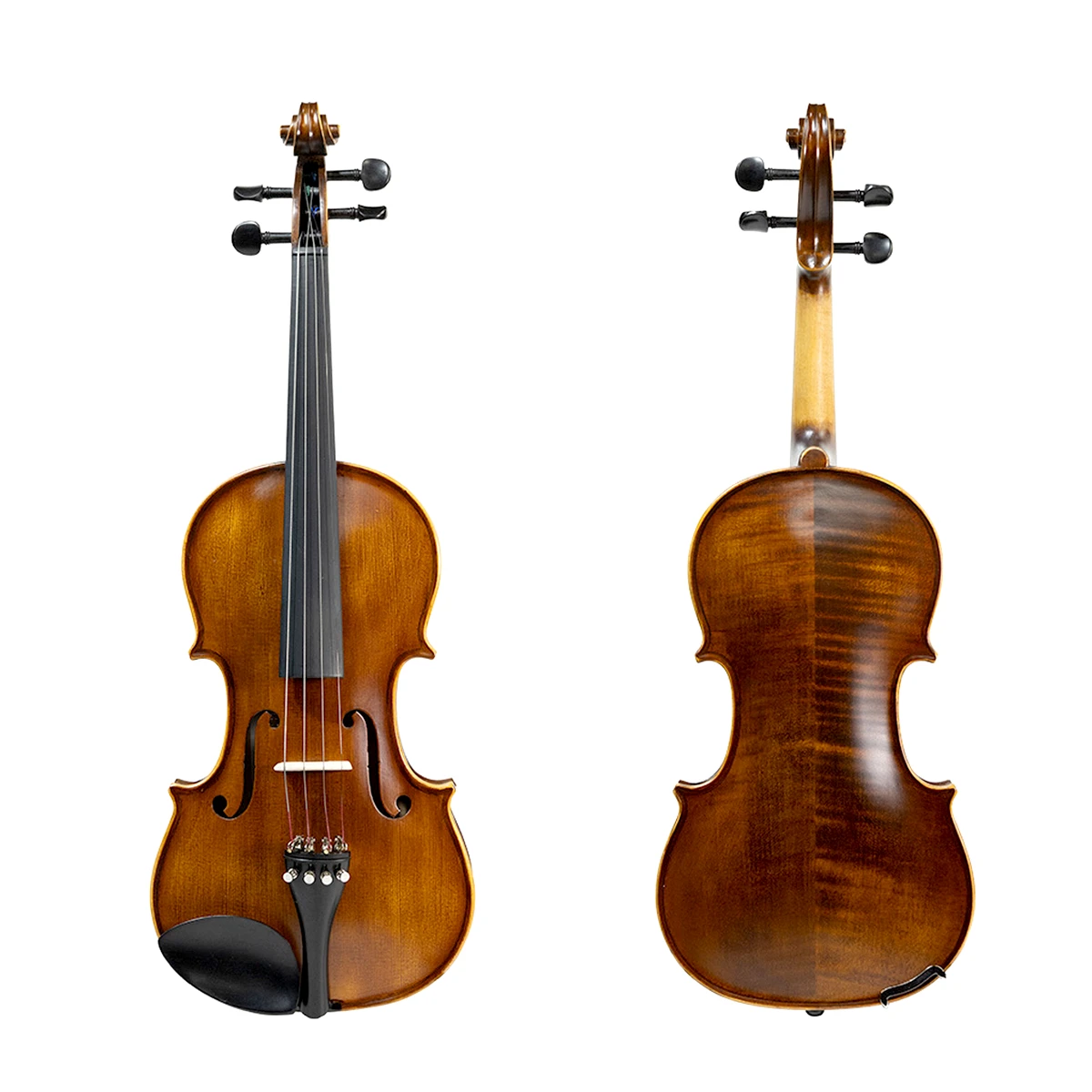 Violín 4/4 Amadeus Cellini MV100-A atigrado con accesorios de boj