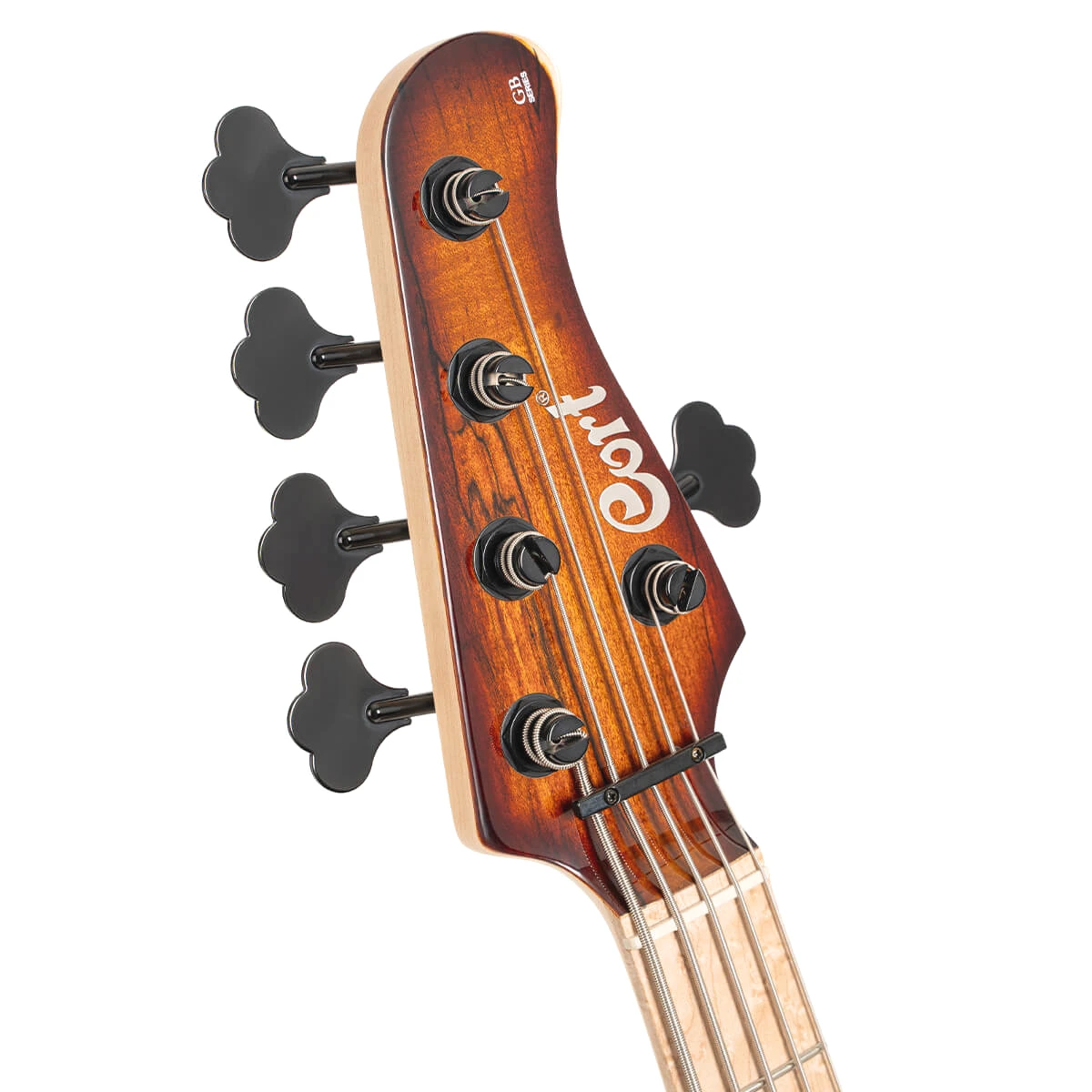 Bajo eléctrico de 5 cuerdas Cort GB-Fusion 5 ABB Antique Brown Burst