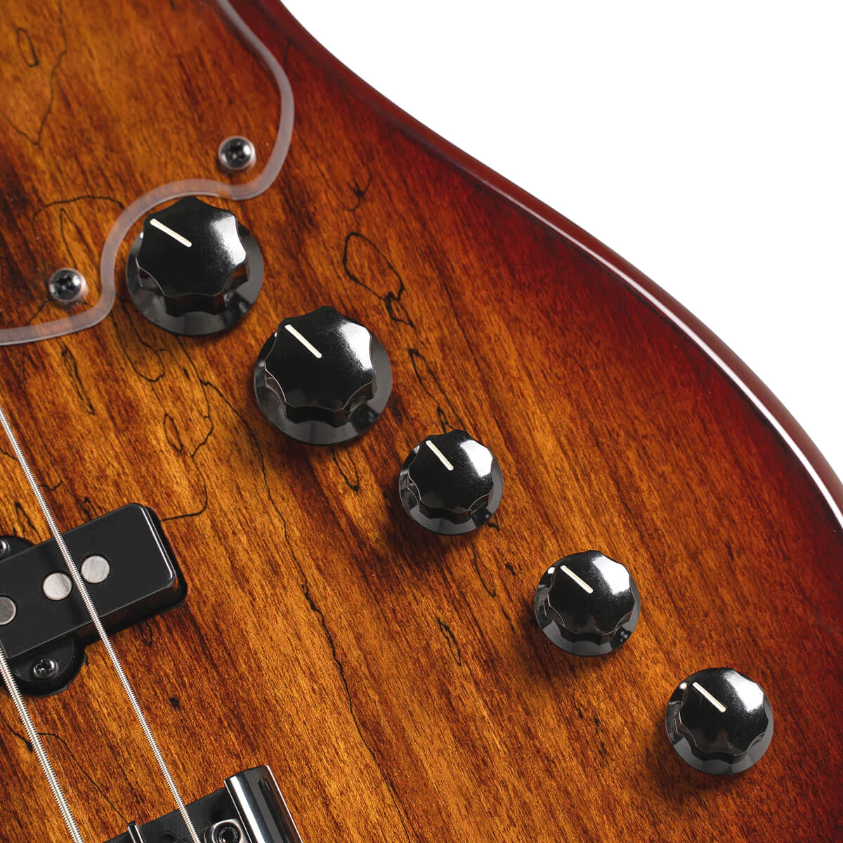 Bajo eléctrico de 5 cuerdas Cort GB-Fusion 5 ABB Antique Brown Burst