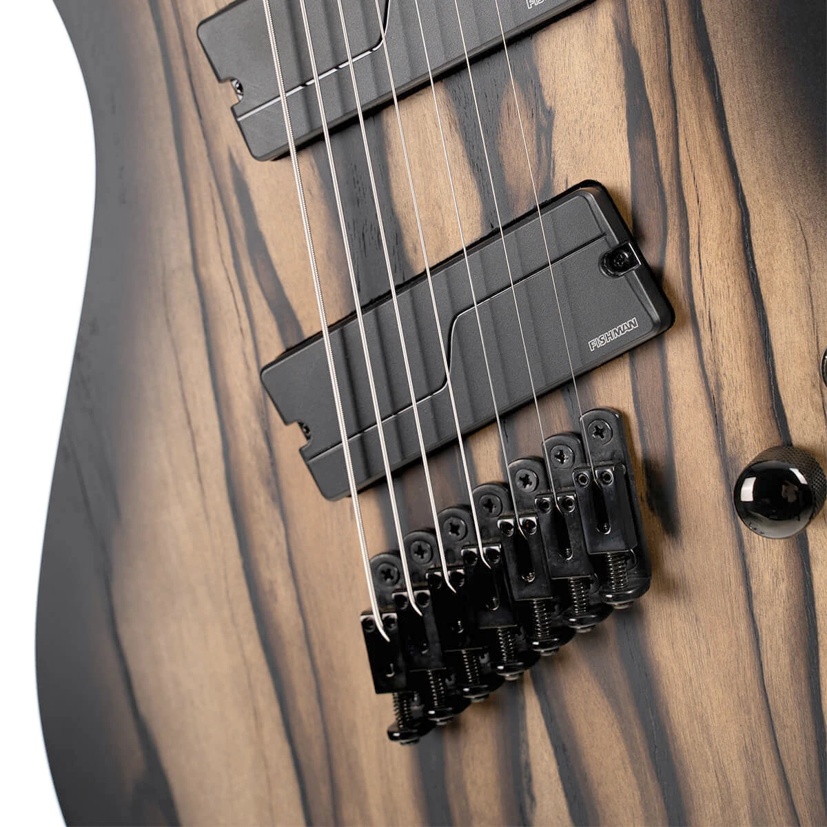 Guitarra eléctrica de 7 cuerdas Cort KX507MS Pale Moon Natural Black Burst