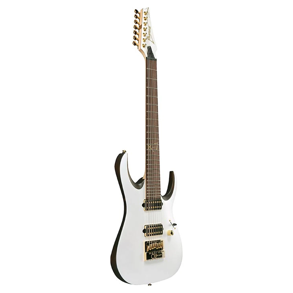 Guitarra eléctrica de 7 cuerdas Ibanez K7YANG White Korn Brian Head Welch Signature
