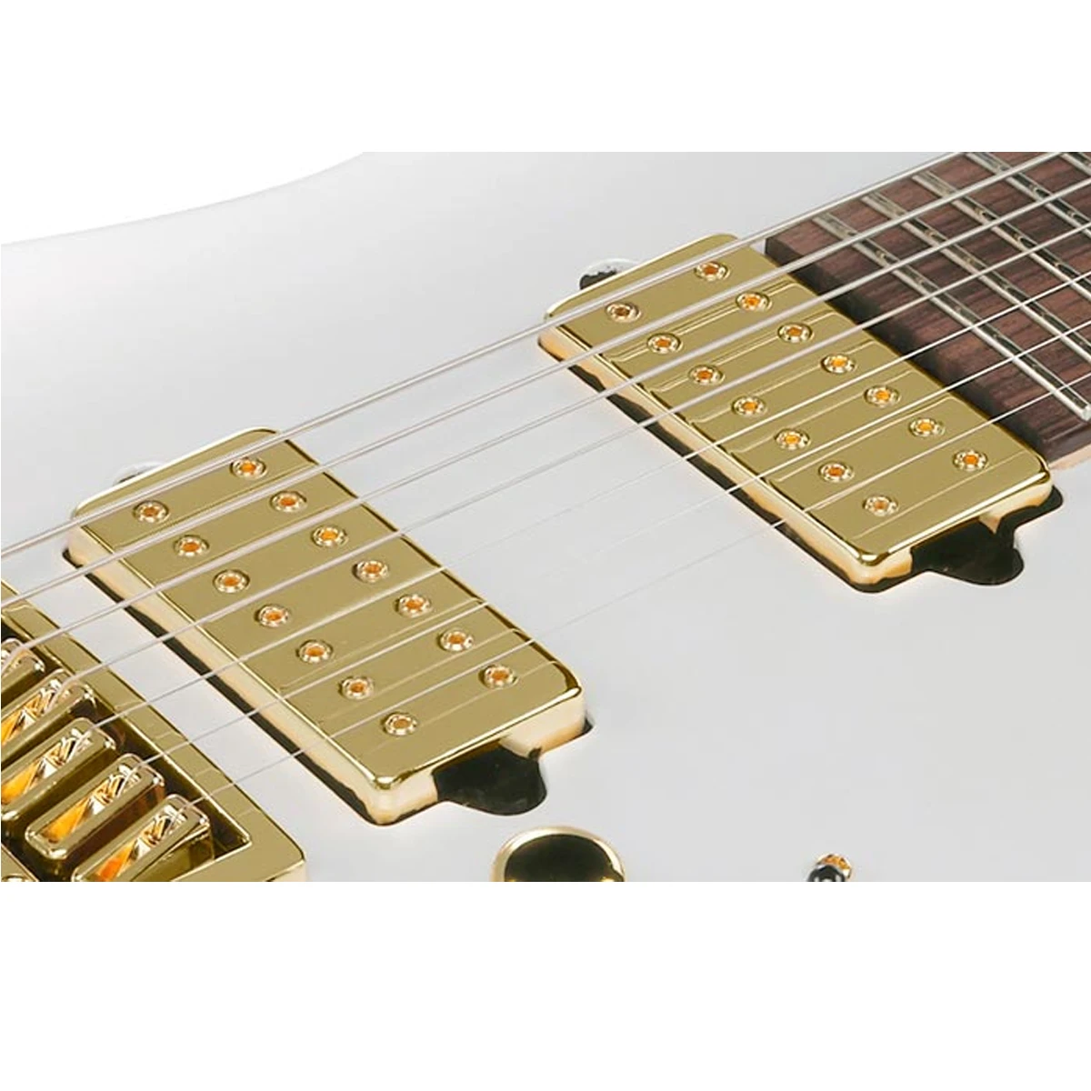 Guitarra eléctrica de 7 cuerdas Ibanez K7YANG White Korn Brian Head Welch Signature