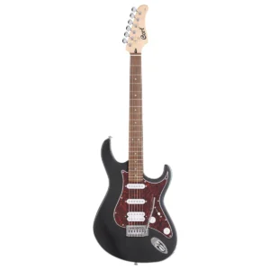 Guitarra eléctrica Cort G110 OPBK Open Pore Black