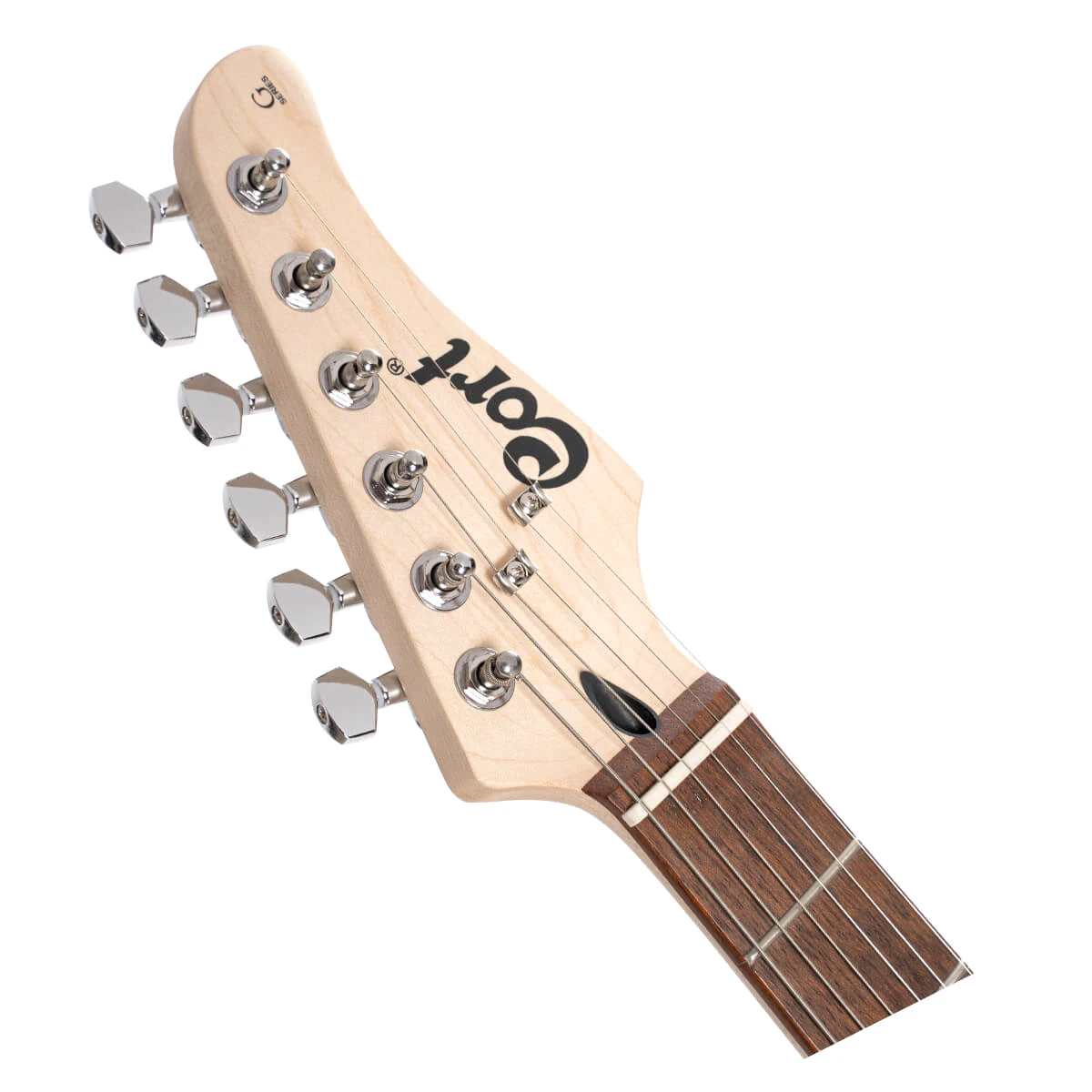 Guitarra eléctrica Cort G110 OPBK Open Pore Black