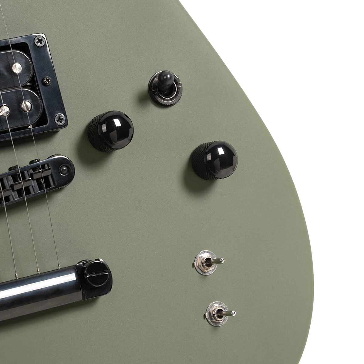 Guitarra eléctrica Cort Meta MBM-2H-B-SUS SOG Stage Olive Green Matt