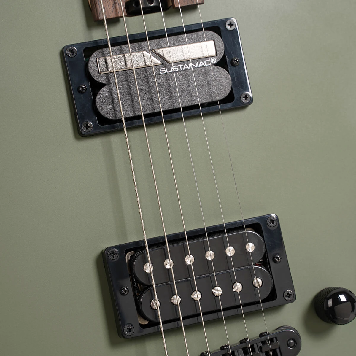 Guitarra eléctrica Cort Meta MBM-2H-B-SUS SOG Stage Olive Green Matt