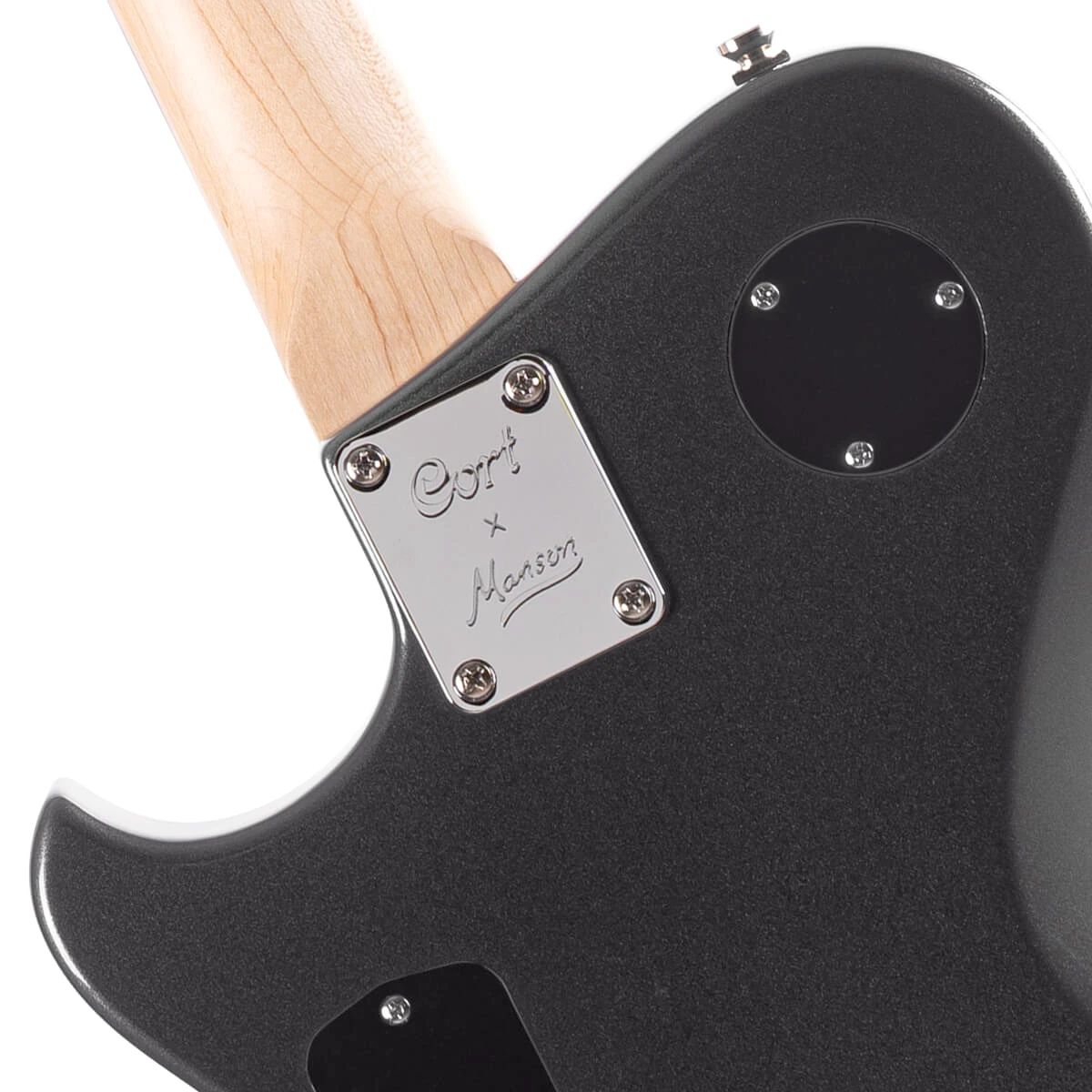 Guitarra eléctrica Cort Meta MBM-2H-SUS SBLK Satin Black