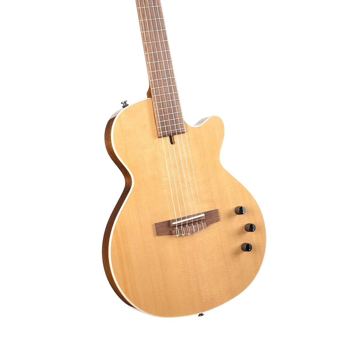 Guitarra electroacústica de cuerdas de nylon Cort Sunset Nylectric II Natural