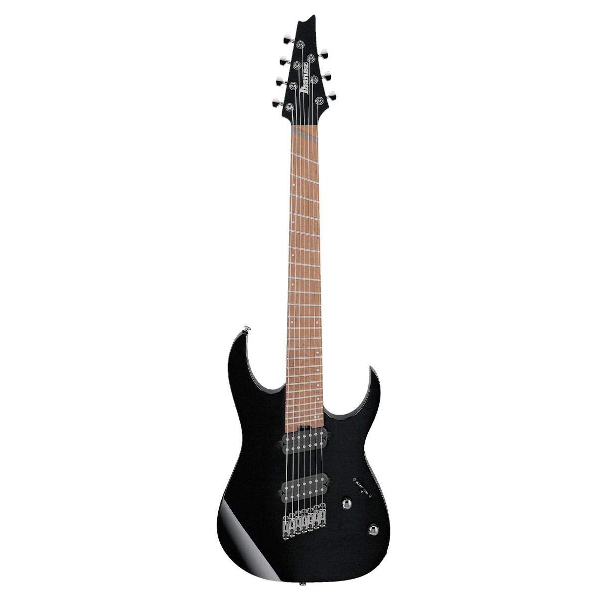 Guitarra eléctrica de 7 cuerdas multiescala Ibanez RGMS7-BK