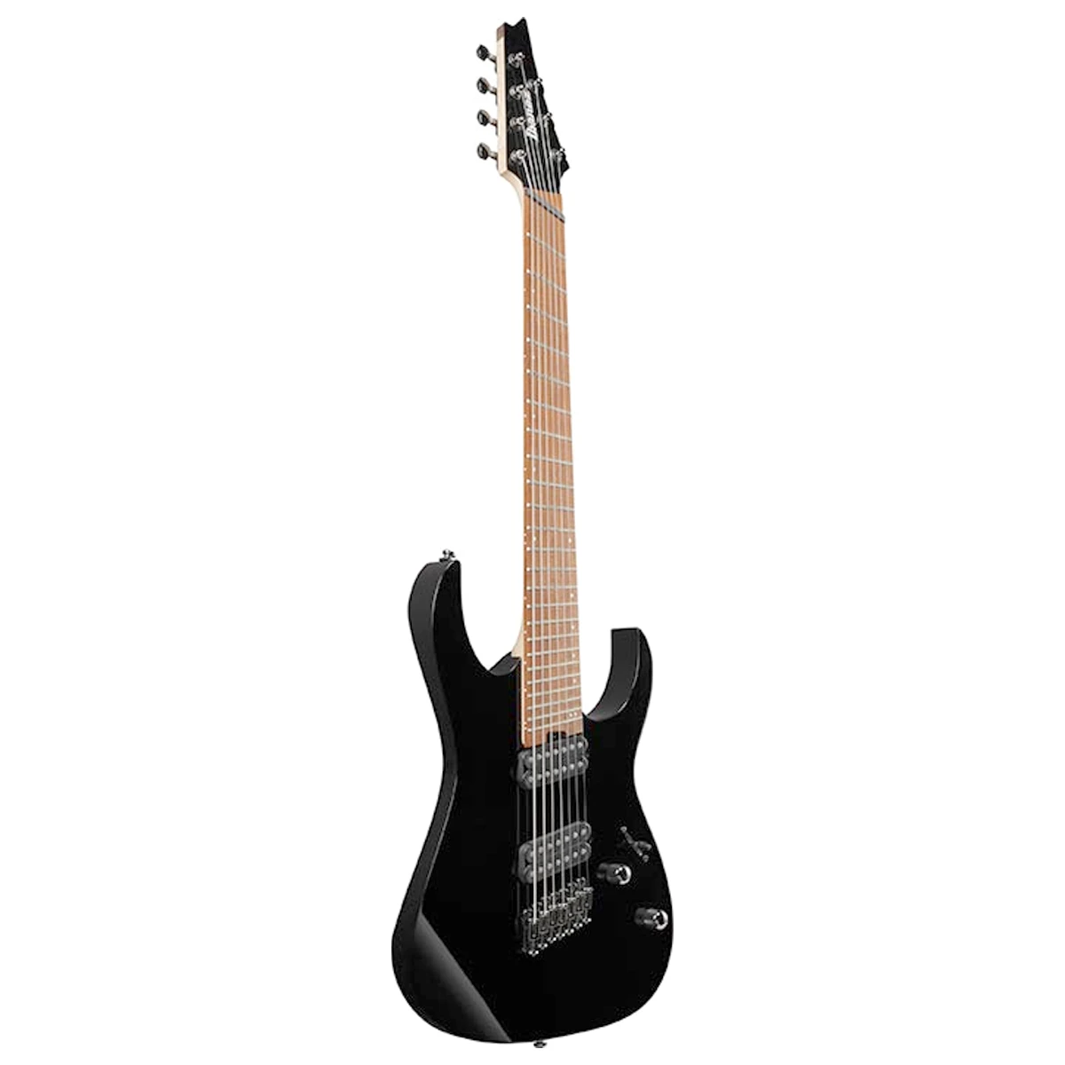Guitarra eléctrica de 7 cuerdas multiescala Ibanez RGMS7-BK