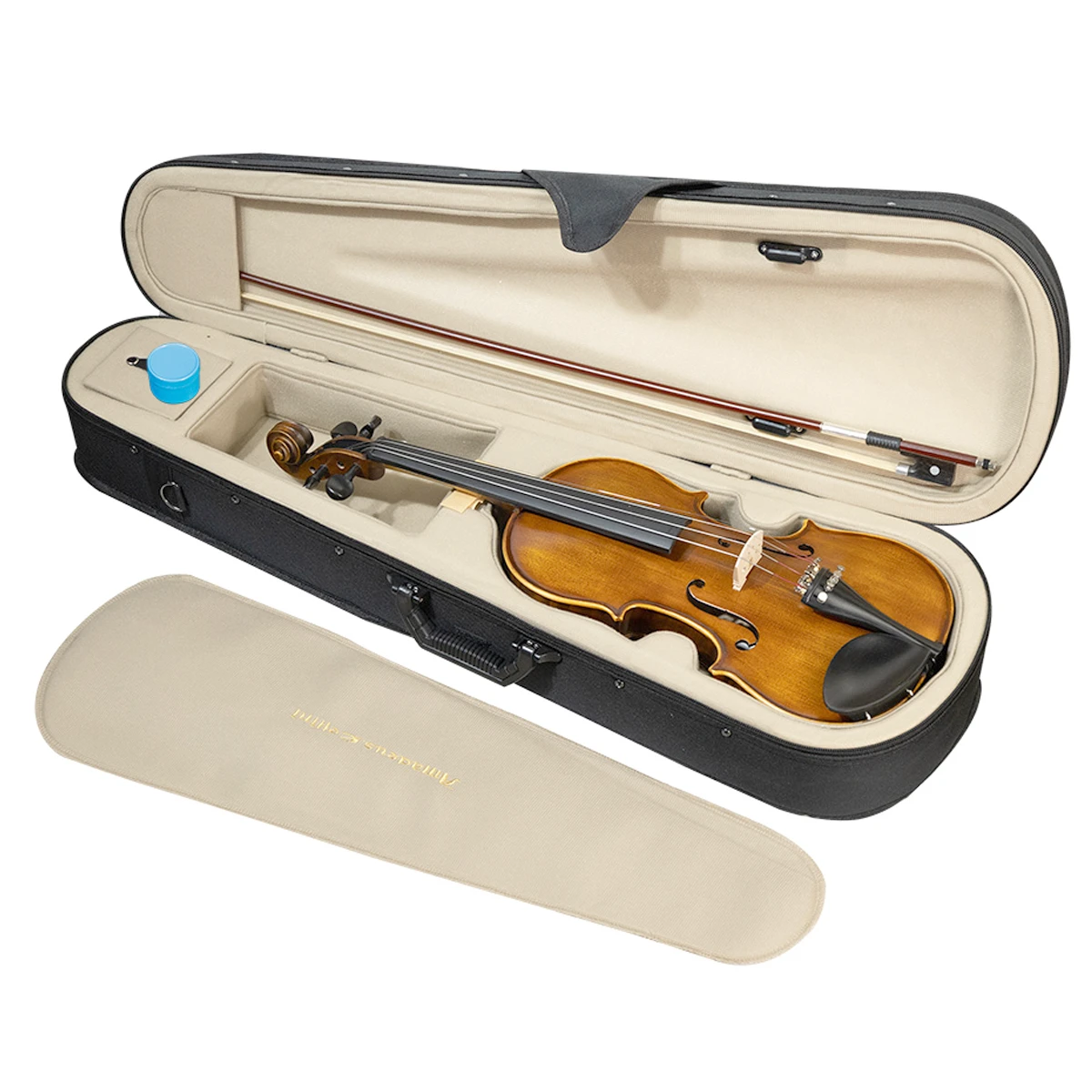 Violín de estudio 4/4 Amadeus Cellini MV100-1 acabado madera natural